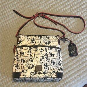 Dooney & Bourke Disney Crossbody Bag - Black and White
